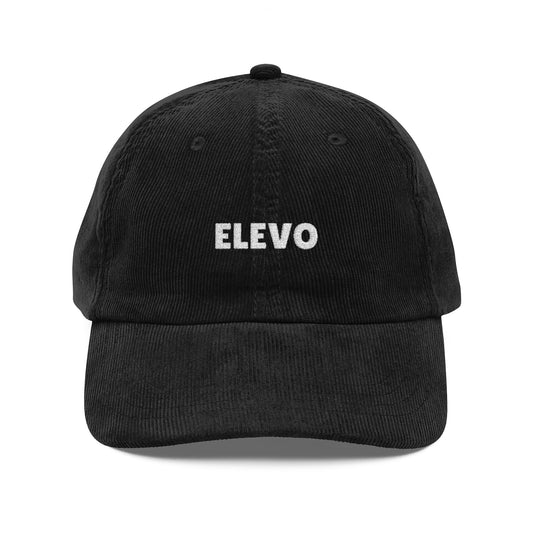 Corduroy Cap (Embroidered Vintage Design)
